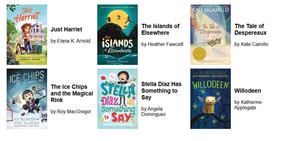 Books for reading link challenge